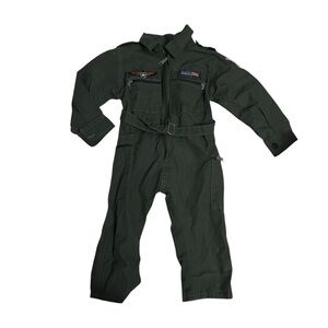 Kids Green Jumpsuit
